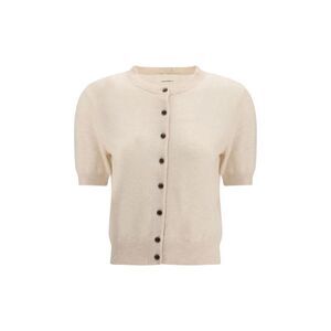 Lisa Yang Beige Cashmere Women's Cardigan